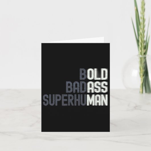 Oud Man Gezegde Gag Gift Verjaardag Voor Papa Vade Kaart (Voorkant)