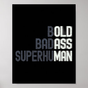 Oud Man Gezegde Gag Gift Verjaardag Voor Papa Vade Poster