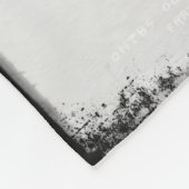 Oud Man in de bergdeken Fleece Deken (Hoek)