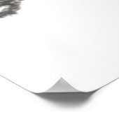 Oud Man in de bergen, NH - Pen Sketch Print (Hoek)