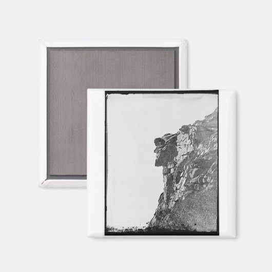 Oud Man in de bergmagneet Magneet (Voorkant / Achterkant)