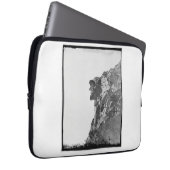 Oud Man in het Mountain Computer Hoesje Laptop Sleeve (Voorkant Rechts)