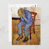 Oud Man in Sorrow door Vincent van Gogh 1890 Briefkaart (Voorkant / Achterkant)