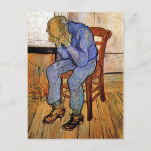 Oud Man in Sorrow door Vincent van Gogh 1890 Briefkaart