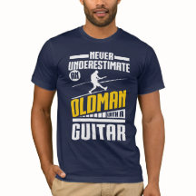 Oud Man met gitaar