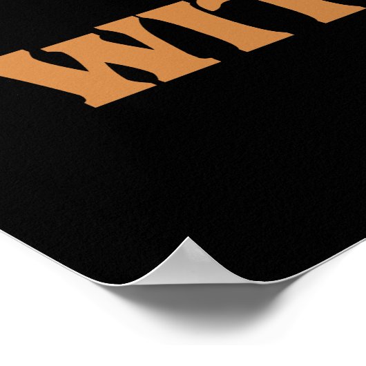 Oud Man met gitaarmuzikant Poster (Hoek)