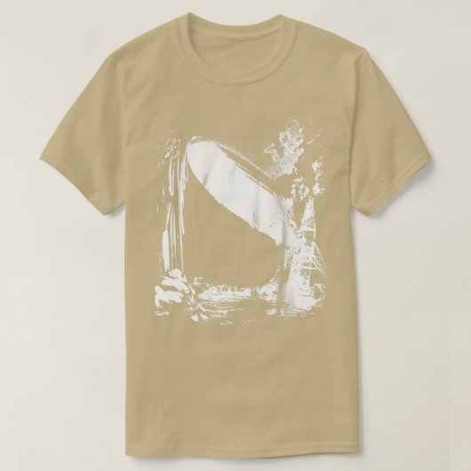 Oud Man met lantaarn 1 T-shirt (Design voorkant)