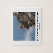 Oud Man op de bergen (optische verlichting) Legpuzzel (Verticaal)