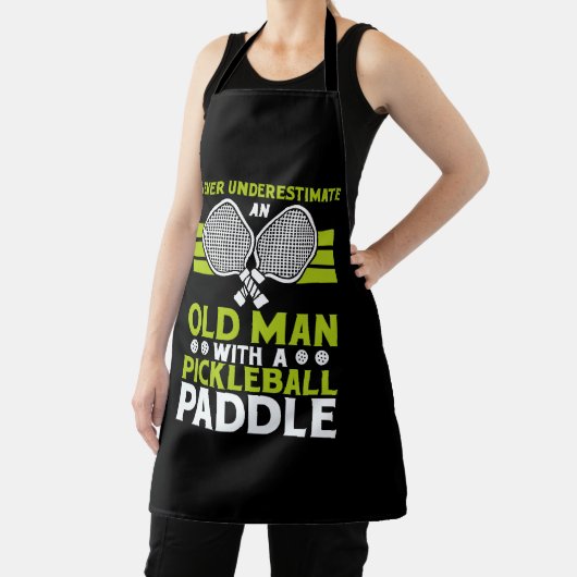 Oud Man Pickleball Paddle Gift Schort (Insitu)