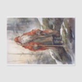 Oud Man Santa 6 Decoupage Papier (Voorkant)