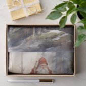 Oud Man Santa 6 Decoupage Papier (Geschenk)