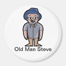 Oud Man Steve Magnet