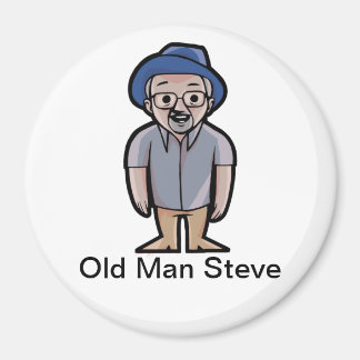 Oud Man Steve Magnet