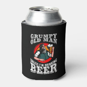 Oud Man, tenzij ik bier Drink Blikjeskoeler