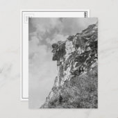 Oud Man van de Berg, 1901.  foto Briefkaart (Voorkant / Achterkant)