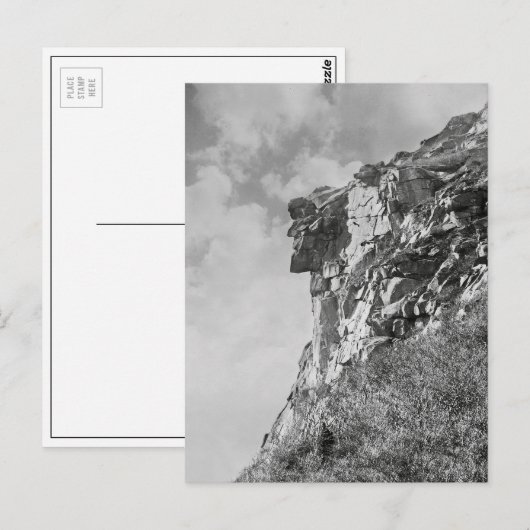 Oud Man van de Berg, 1901.  foto Briefkaart (Voorkant / Achterkant)