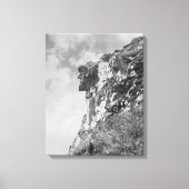 Oud Man van de Berg, 1901.  foto Canvas Afdruk (Voorkant)