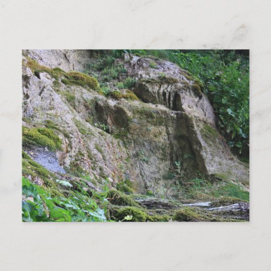 Oud Man van de berg Briefkaart (Voorkant)