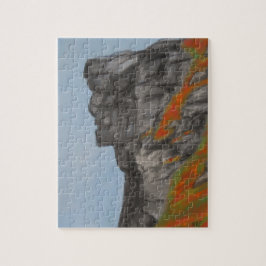 Oud Man van de Berg in Herfst Legpuzzel