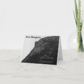 Oud man van de berg New Hampshire Kaart (Voorkant)