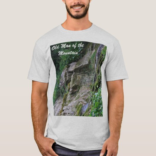 Oud Man van de berg T-shirt (Voorkant)