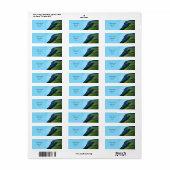 Oud Man van de berg, Zomer, P2279 Etiket (Full Sheet)