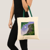OUD MAN VAN DE MOUNTAIN New Hampshire Art Canvas t Tote Bag (Voorkant (product))
