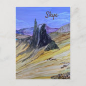 Oud Man van de "Storr Skye" Briefkaart (Voorkant)