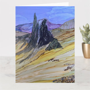 Oud Man van de "Storr Skye" Kaart
