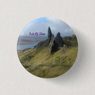 oud Man van het Sint-Sint-Skye  Ronde Button 3,2 Cm