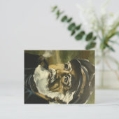 Oud man van het Zee Briefkaart (Staand voorkant)