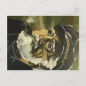 Oud man van het Zee Briefkaart (Voorkant)