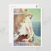 Oud Man van het Zee Dorothy Lathrop Briefkaart (Voorkant / Achterkant)