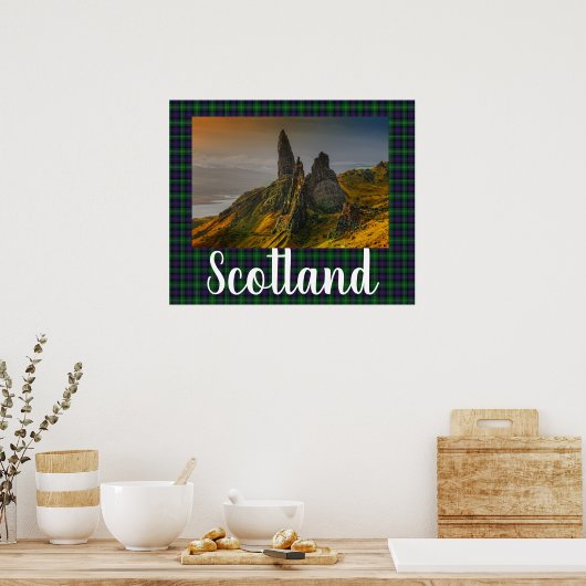 Oud Man van Storr Skye Scotland Poster (Keuken)