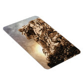 oud Man van The Mountain New Hampshire Magneet (Rechterzijde)