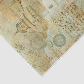 Oud maritiem tissuepapier (Detail)