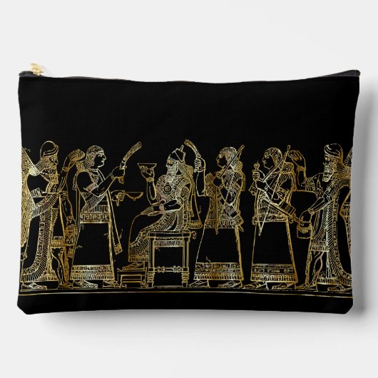 Oud-Mesopotamische Gouden Kunst Ritszak Etui (Voorkant)