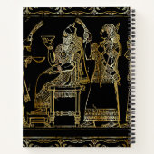 Oud-Mesopotisch Gouden Reliëf Notitieboek (Achterkant)