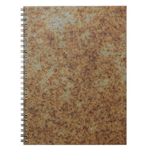 Oud metaal Rietijzer Achtergrondabstract, kunst, a Notitieboek