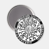 Oud Mexicaans ontwerp - Magneet (Voorkant / Achterkant)