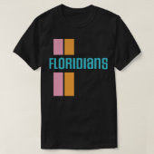Oud Miami Floridians ABA Basketbal 1971 T-shirt (Design voorkant)