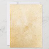 oud middeleeuws papier kaart (Achterkant)