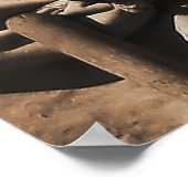 oud middeleeuws poster (Hoek)