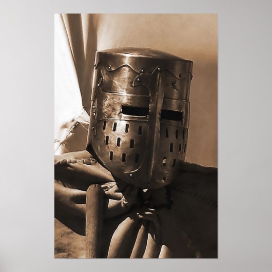 oud middeleeuws poster (Voorkant)