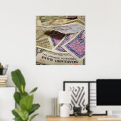Oud militair geld poster (Thuiskantoor)