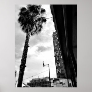 Oud missietheater San Francisco Poster