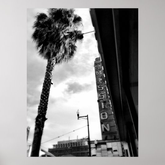 Oud missietheater San Francisco Poster (Voorkant)