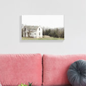 Oud Missouri Huis Canvas Afdruk (Insitu (Woonkamer))