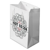 Oud-modegebakken kerst medium cadeauzakje (Achterkant Gekanteld)