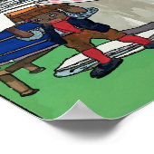 Oud modewasgoed poster (Hoek)